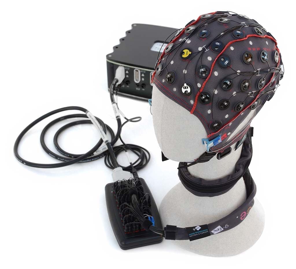 g.HIamp ile g.LADYbird TMS-EEG elektrotları